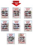 London Buses, 8 DVDs covering most areas of London